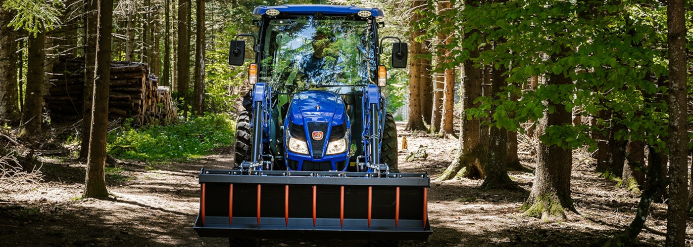 Iseki TR 6 in een bos